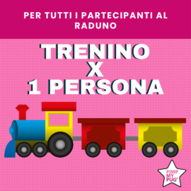 Prenotazione TRENINO - Sabato 21 settembre dalle 10 alle 13 - Raduno carlini 2024